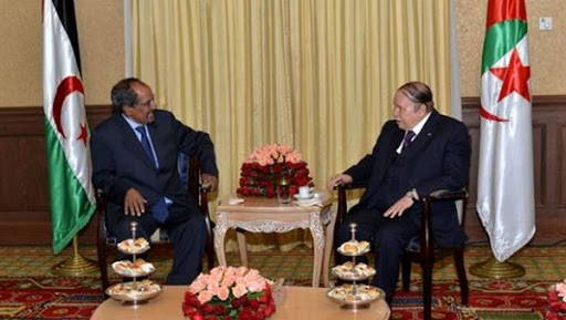 Le Président Bouteflika reçoit le président sahraoui Mohamed Abdelaziz