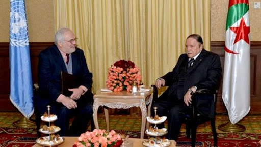 Le président Bouteflika reçoit l’envoyé personnel du secrétaire général de l’ONU pour le Sahara Occidental