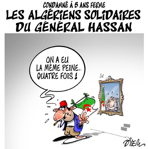 Les algériens solidaires du général Hassan