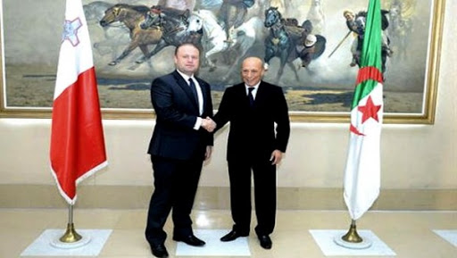Ould Khelifa reçoit le Premier ministre maltais
