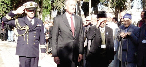 Paris rend hommage aux algériens morts en 14-18