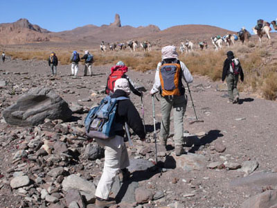 Protection civile, Randonnée pédestre dans l’Assekrem