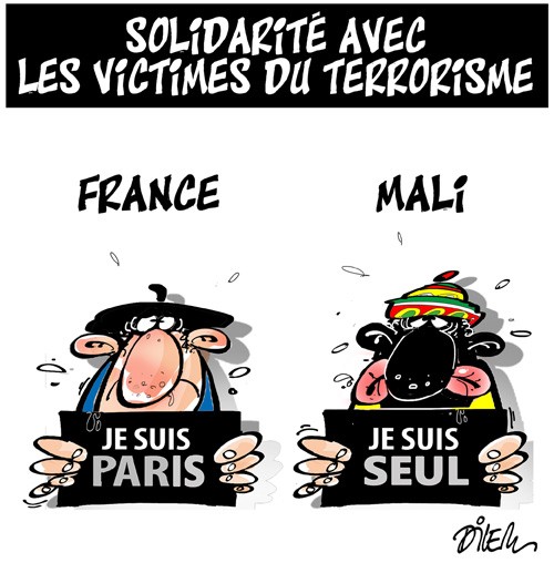 Solidarité avec les victimes du terrorisme
