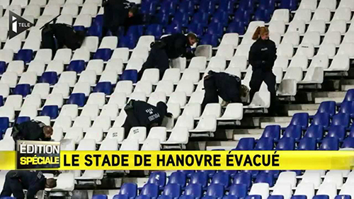 Stade évacué et match Allemagne-Pays-Bas annulé pour en raison d’une menace « d’explosion »