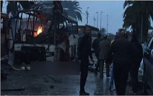 Tunisie : Explosion d’un bus de la garde présidentielle