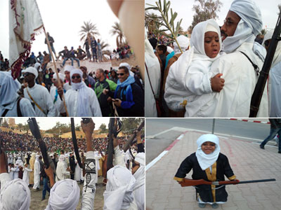 Béni Abbès Prés de 10.000 perssonnes à la fête du mawlid