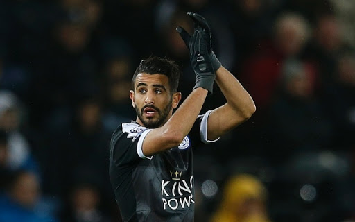 Buts de Riyad Mahrez contre Swansea City