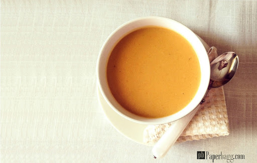 Comfort food: Soupe au potiron