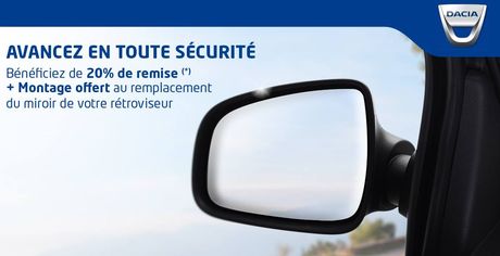 Dacia Algérie : Après Renault, promo sur le rétroviseur chez Dacia