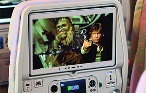 Du cinéma en plein vol : La Saga Star Wars à bord d’Emirates