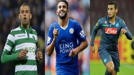 Equipe type-2015 des Africains d’Europe: Ghoulam, Mahrez et Slimani plébiscités