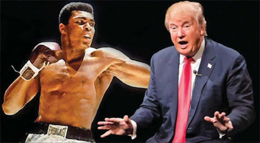 Il a envoyé sportivement Donald Trump au tapis : Le coup de poing de Mohamed Ali