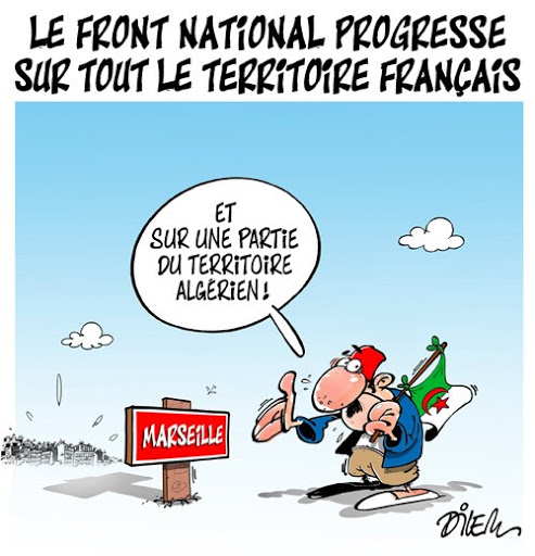 Le front national progresse sur tout le territoire Français