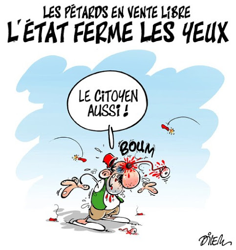 Les pétards en vente libre, l’état ferme les yeux