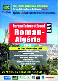 Premier forum international Roman-Algérie : Le pari de la littérature universelle