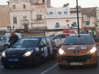 Rallye féminin Alyssa de Tunisie Des participantes enthousiastes