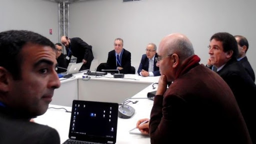 Réunion de coordination de la délégation algérienne, en marge de la COP21
