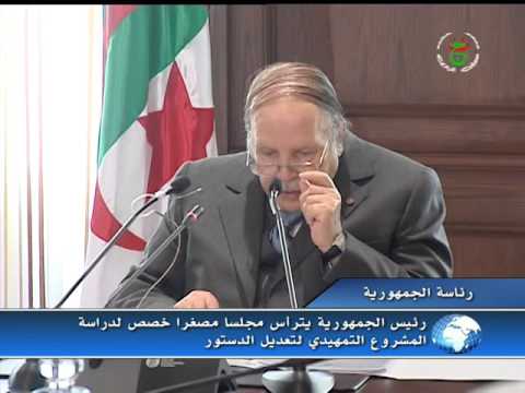 Révision de la Constitution : Bouteflika préside un Conseil restreint