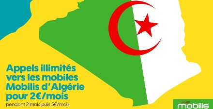 Sosh lance une option d’appel vers l’Algérie à tout petit prix