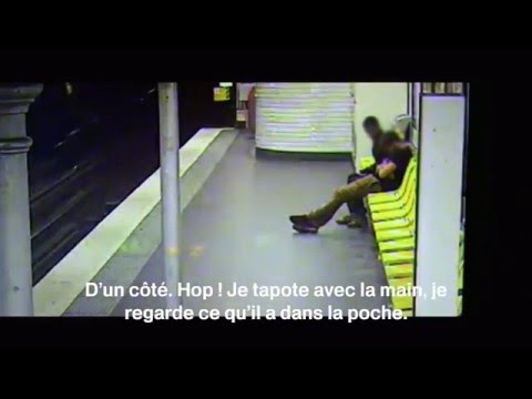 Vidéo: un voleur du métro parisien sauve sa victime tombée sur les rails