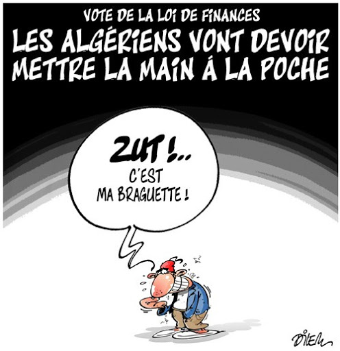 Vote de la loi de finances , les Algériens vont devoir mettre la main à la poche