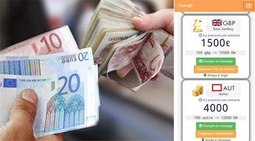 A l&rsquo;ombre d&rsquo;une relance des importations : l&rsquo;euro flambe sur le marché informel