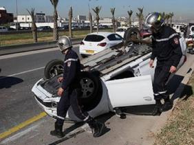 Accidents de la circulation : 43 morts et 1.086 blessés en une semaine