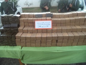 Aïn Témouchent : Une tentative de colportage de 199 kg de kif traité et de 5.150 comprimés de psychotropes déjouée