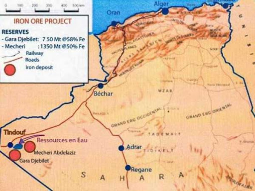 Algérie – Le ministre du Transport annonce un projet de ligne ferroviaire pour désenclaver les gisements de Gar Djebilet