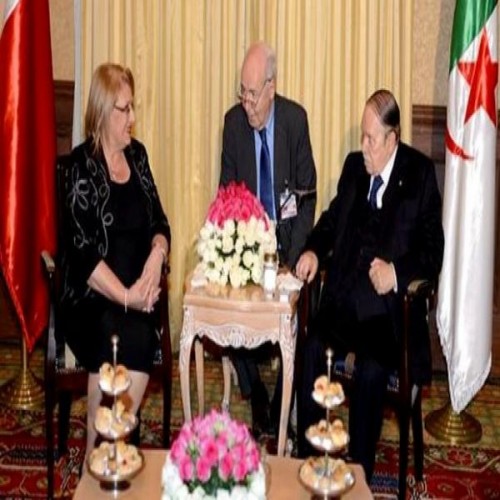 Bouteflika s’entretient avec la présidente de Malte