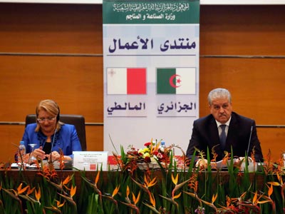 Forum des hommes d’affaires algéro-maltais Divers domaines de coopération identifiés