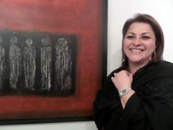 Kenza Bournane expose «sur le fil» La guillotine philosophique et ses tourments