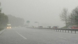 Pluie et grêle s’abattent sur le Centre et l’Est du pays