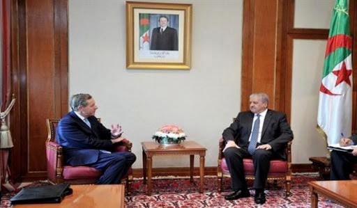 Sellal reçoit le représentant spécial du Premier ministre britannique pour le partenariat économique avec l&rsquo;Algérie