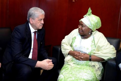 Sellal s&rsquo;entretient à Addis-Abeba avec la présidente de la Commission de l&rsquo;UA