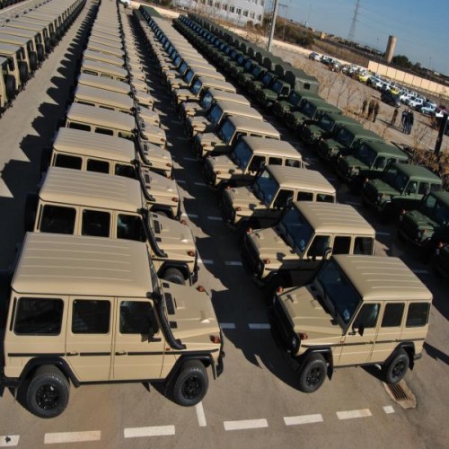 245 véhicules militaires Mercedes, fabriqués à Tiaret, livrés à l’armée