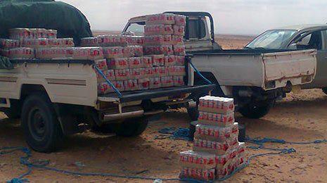 8 individus et 5 contrebandiers arrêtés et deux fusils et d’autres objets destinés à la contrebande saisis