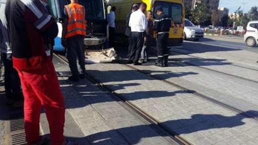 Accident corporel sur le tramway d&rsquo;Alger