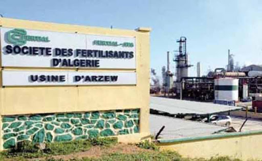 Algérie- L’usine Fertial d&rsquo;Arzew reprend les exportations d’ammoniac