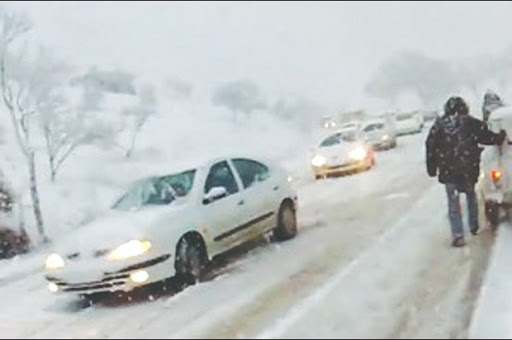 Les pluies orageuses et la neige ont touché prés de 20 wilayas des routes coupées, des inondations et des accidents