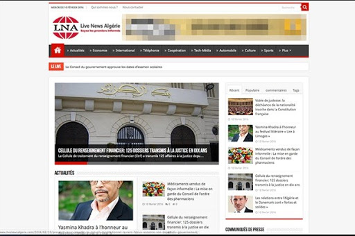 Il a été lancé il y a une dizaine de jours: LNA, un nouveau journal électronique