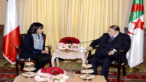 Le président Bouteflika reçoit la maire de Paris