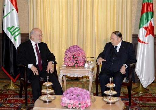 Le président Bouteflika reçoit le ministre irakien des Affaires étrangères