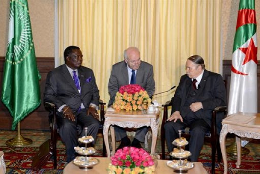Le président Bouteflika reçoit le secrétaire général de l&rsquo;OUSA