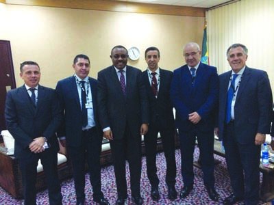 Le président du FCE reçu par le Premier ministre éthiopien