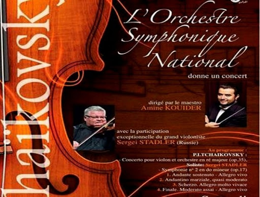L’Osn et Sergei Stadler interprètent à Alger Piotr Illich Tchaïkovski