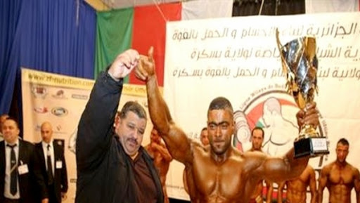 Mohamed Benali sacré champion de la région Est de bodybuilding à Biskra