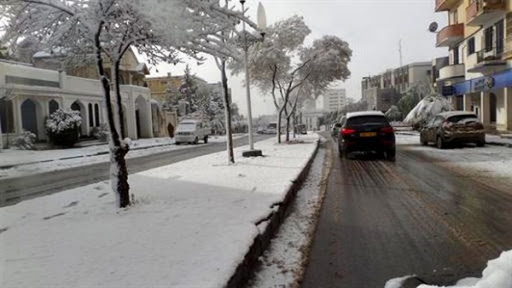 Neiges abondantes à Sétif, de nombreuses routes coupées
