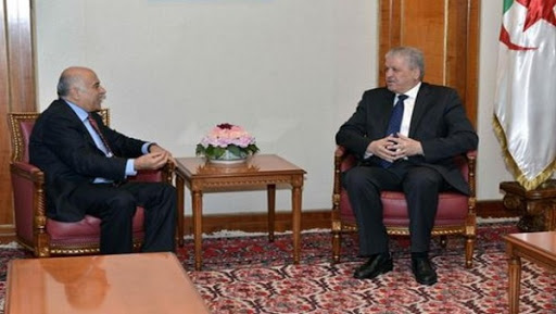 Sellal reçoit le président du Comité olympique de la Palestine