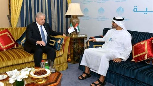 Sellal s’entretient avec le prince héritier d’Abu Dhabi